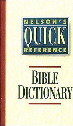 Cover of Bible Dictionary (Smith)